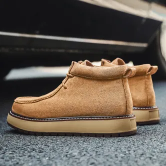 BRITISH STYLE HIGH-TOP GENUINE LEATHER MARTIN BOOTS GB-8902